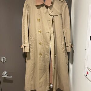 Burberry Classic Tan Trench Coat